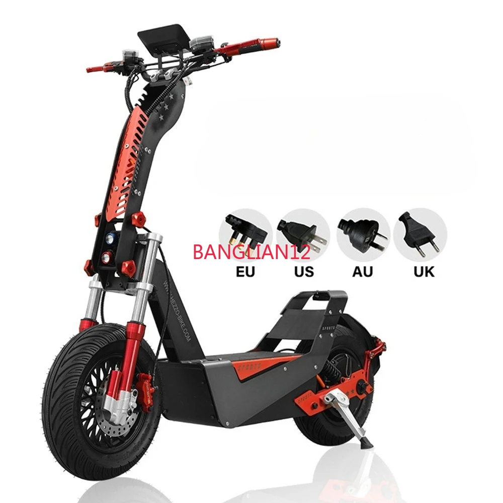 72V40ah large capacity 1500w95km/h high-speed electric motorcycle 130km battery life