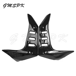 Bright Black Motorcycle ABS Radiator Cover Side Panel Fairing Cover Fit For Kawasaki Z750 Z 750 2004 2005 2006 2007