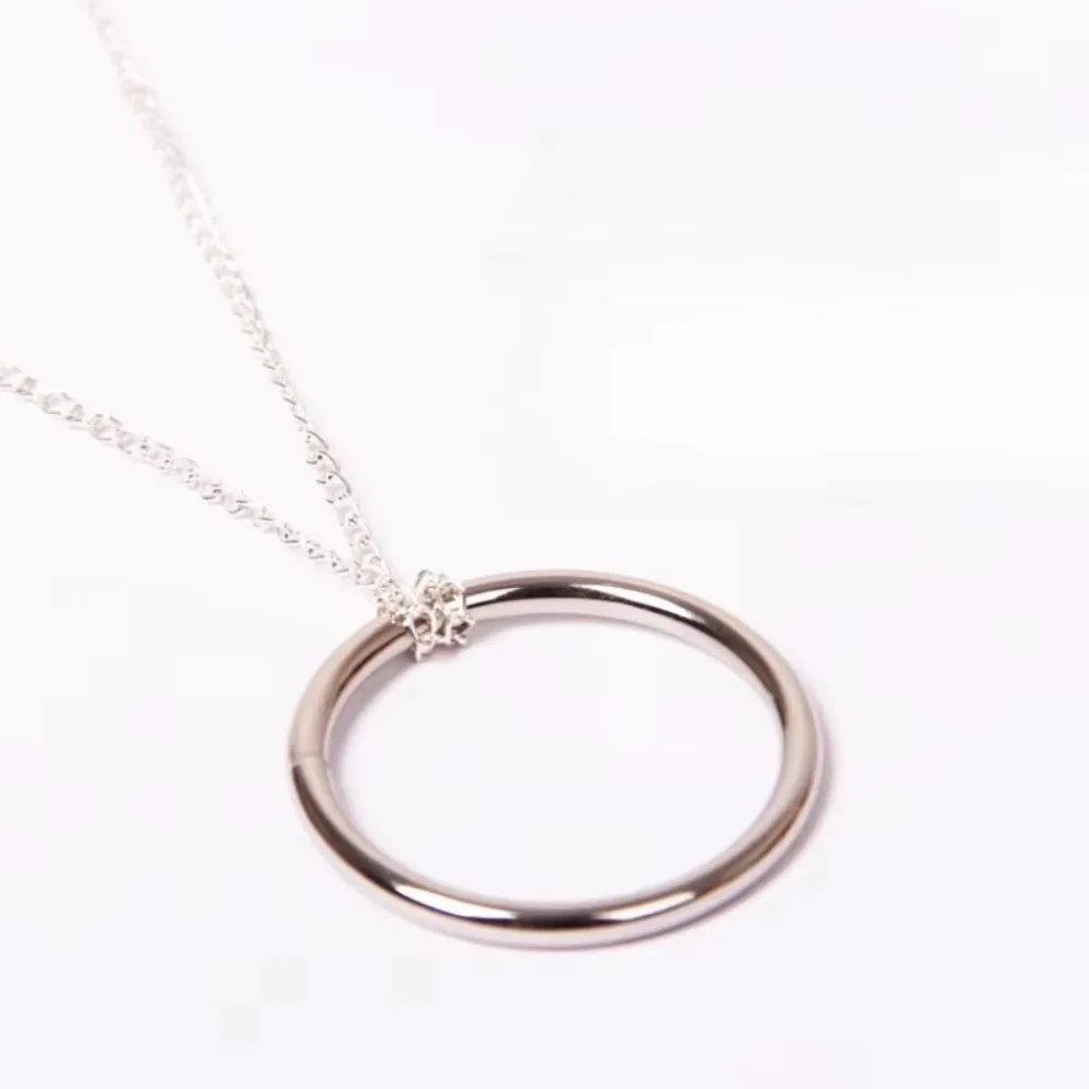 Nuevo anillo mágico de ilusión puesta en escena cadena de aleación trucos de magia accesorios de juego aros mágicos fáciles de aprender rendimiento mágico