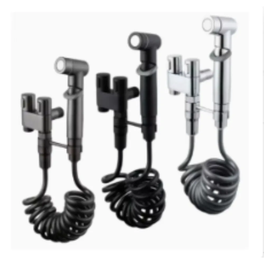 Cold and Hot Water Toilet Bidet Sprayer Kit Image 2