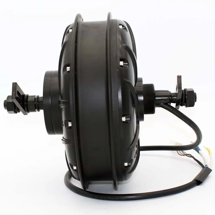 High Power 3000W Spoke Hub Motor 48V 72V 96V Disc Brake Hub Motor with Spoke for Electric Motorcycle