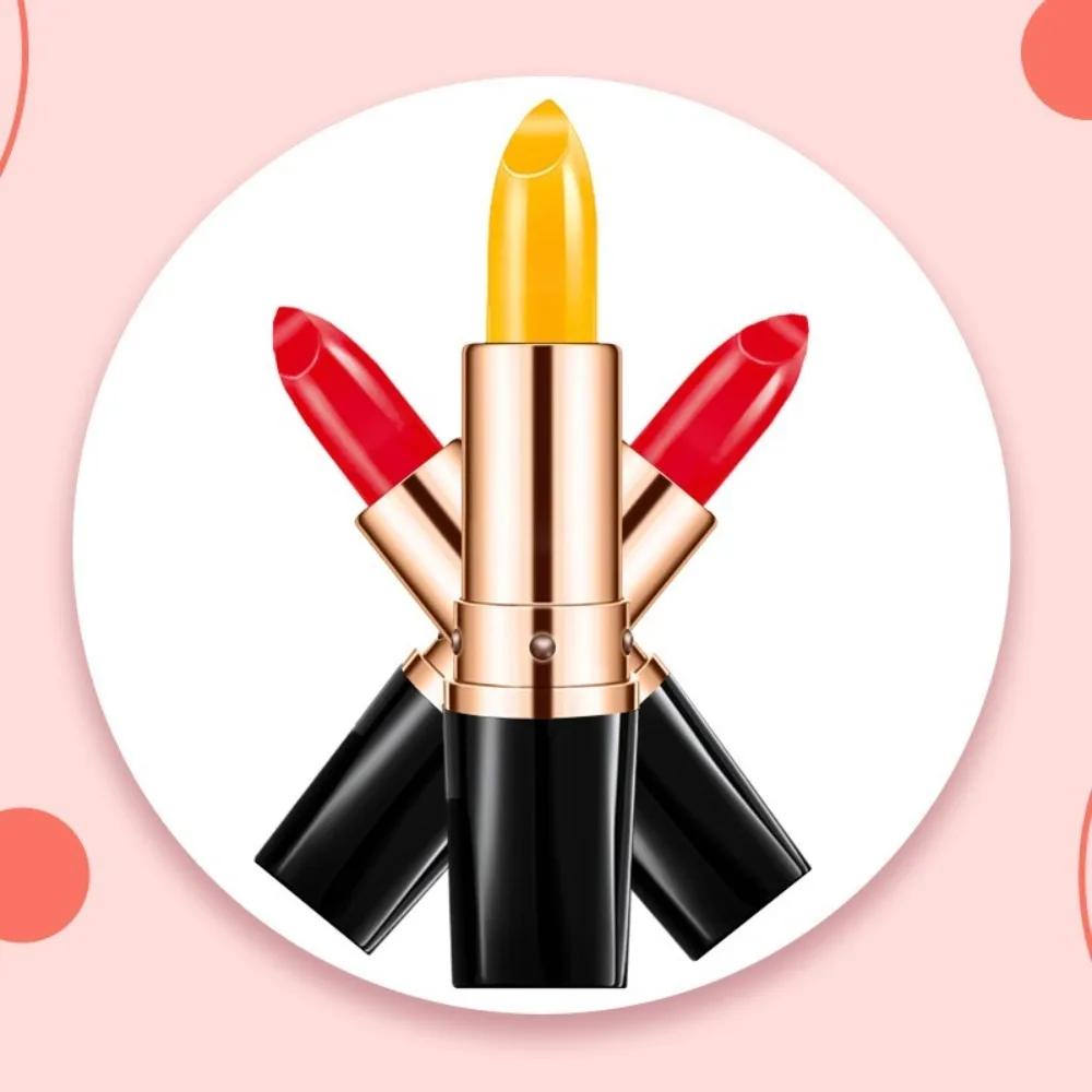 Temperatura che cambia colore Rossetto che cambia colore Labbra a lunga durata Trucco Rossetto antietà Idratante Cura delle labbra Balsamo per le labbra