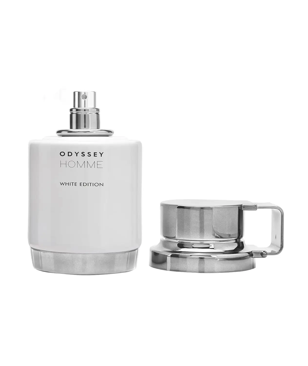 عطر Armaf Odyssey Homme White Edition EDP 100ml - كولونيا خشبية طازجة تدوم طويلاً للرجال، هدية عطلة فاخرة لعيد الميلاد #4