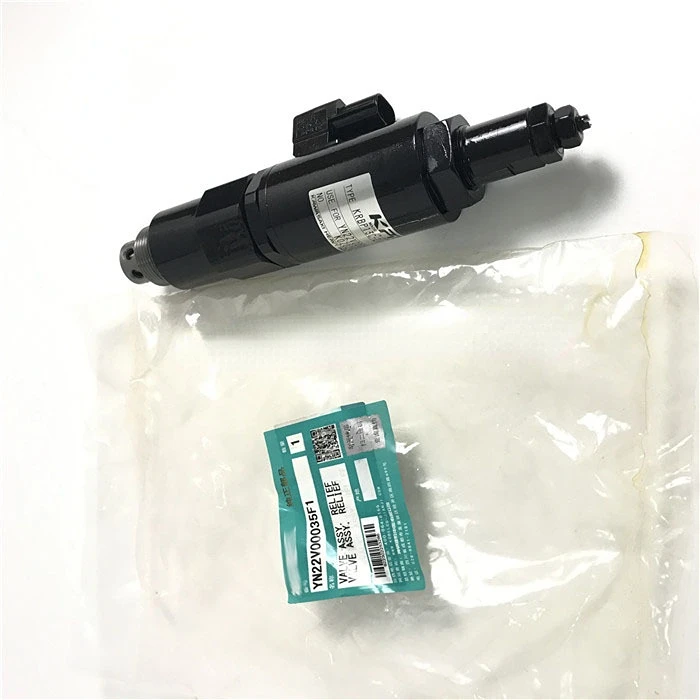 Solenoid Valve YN22V00035F1 for New Holland E135BSRLC E215B E235BSR E135B E235BSRLC E175B E235BSRNLC Crawler Excavator