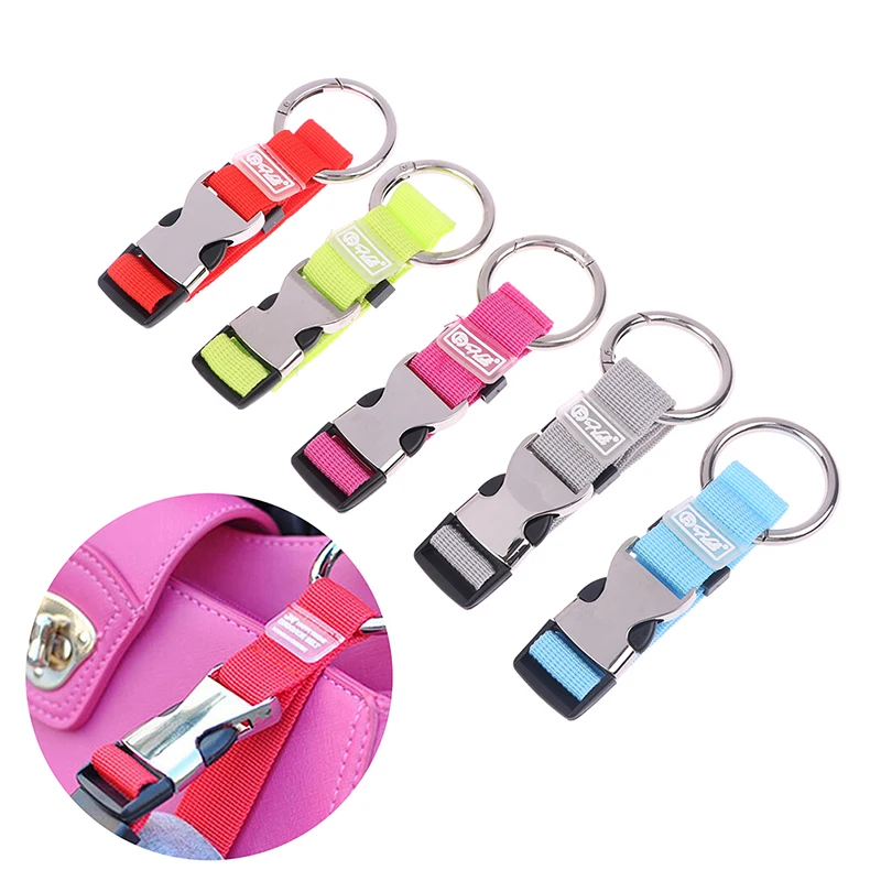 Hot Sale Portable Nylon Anti-theft Luggage Strap Holder Gripper Add Bag Handbag Clip Use To Carry