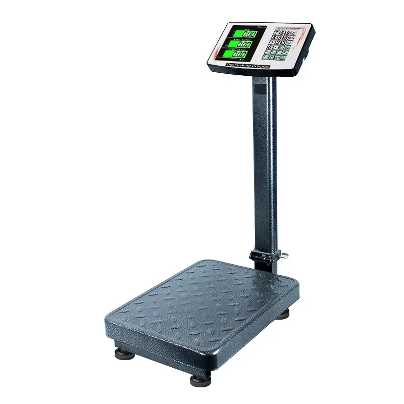 100kg Weight Computing Postal Scale Digital Floor Large Platform Warehouse Shipping Price Calculator Foldable Weighing Scale