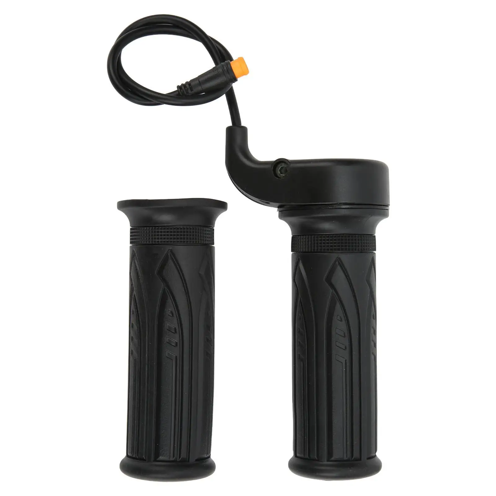 

Electric Bike Throttle Handle 20X Full Twist Accelerator Grips with Skid Resistance and Waterproof Plug