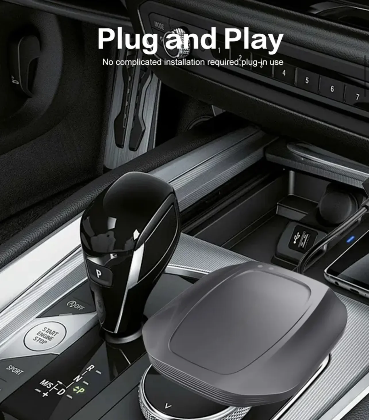 NAVLYNX ApplePie Ultra 3.0 Carplay Ai Box Plug and Play Android 13