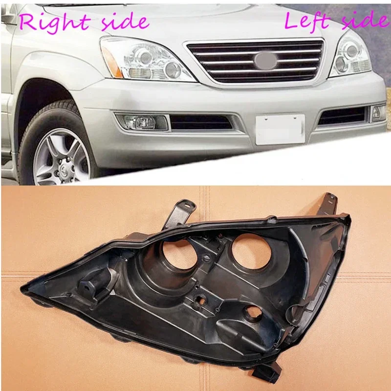 Headlight Base for Lexus GX470 2004 2005 2006 2007 2008 2009 Headlamp House Car Rear Base Front Auto Headlight Back House