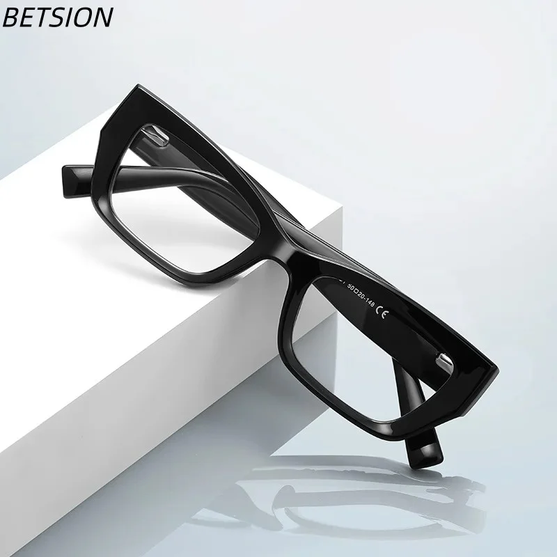 Очки для чтения BETSION TR90 для женщин, блокирующие синий свет, для коррекции пресбиопии, с диоптриями для близорукости # 2252