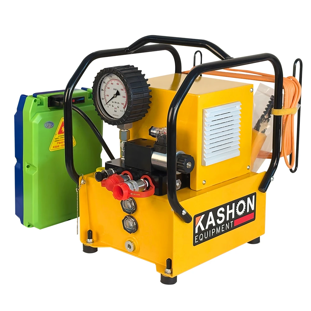 KBPW700 700bar Battery Powered Cordless Hydraulic Pump Power Pack For Hydraulic Torque Wrench