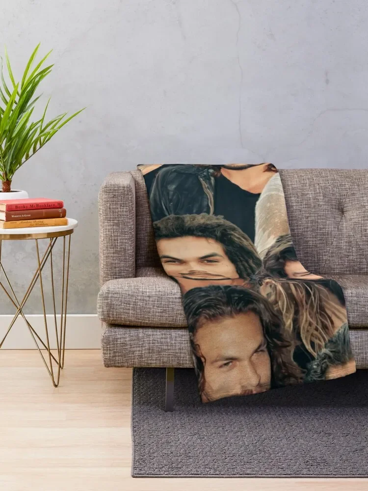 Jason Momoa, ORIGNAL Willow Days, Jason Momoa Collage Throw Blanket heavy to sleep For Baby Blankets