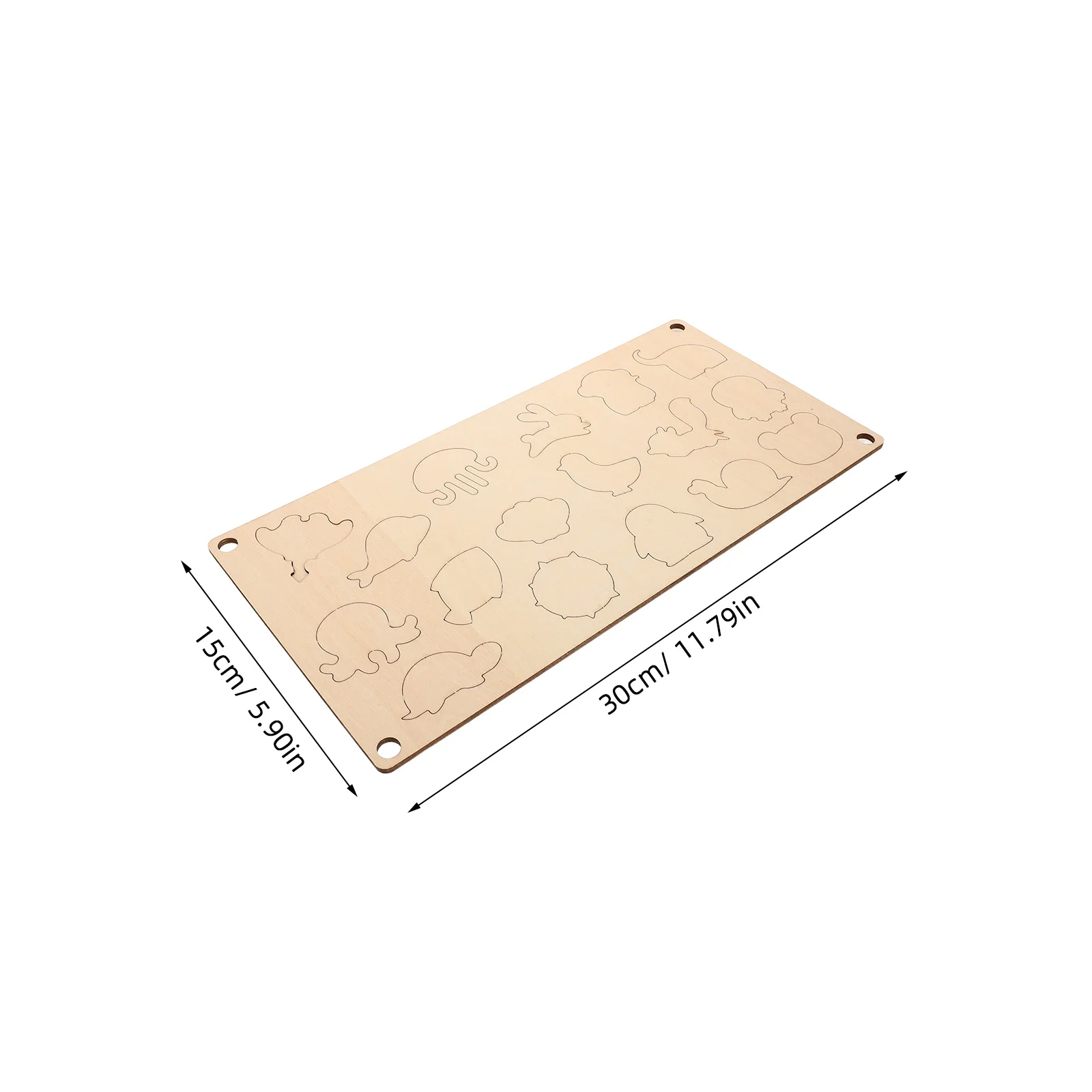 5pcs Multifunction Learning Board Wooden Puzzle Maze Game Geometric Animal Stencils Reusable Diy Drawing Kids Intelligence