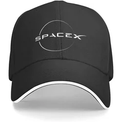 SpaceX 모자 남녀공용, 공간 패션 야구 모자, 조절 가능한 운동 야구 모자