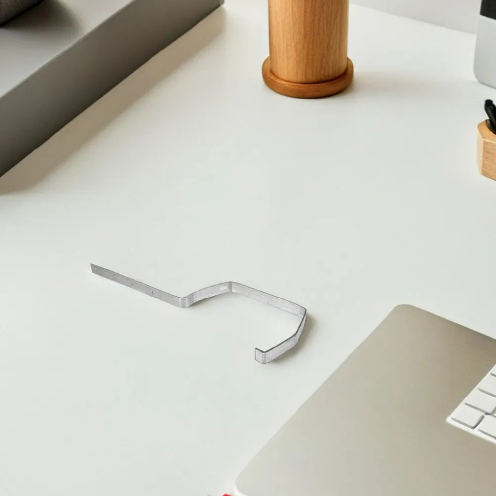 

Комплект из 6 металлических кронштейнов для водосточных желобов, сверхпрочные железные опорные кронштейны для кровельных желобов, стабильные кронштейны для дренажа дождевой воды