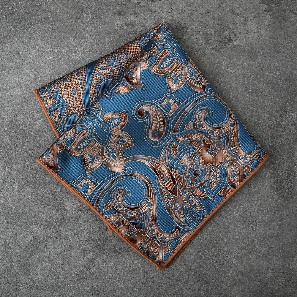 Men's Floral Pocket Square, Wedding & Party Accessory