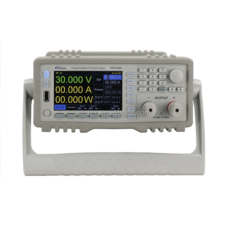 

PPS-6015 Low Ripple 2mVrms 60 volt 15 amp Adjustable Programmable Precision DC 0-60V Power Supply 15A 900W for Test System