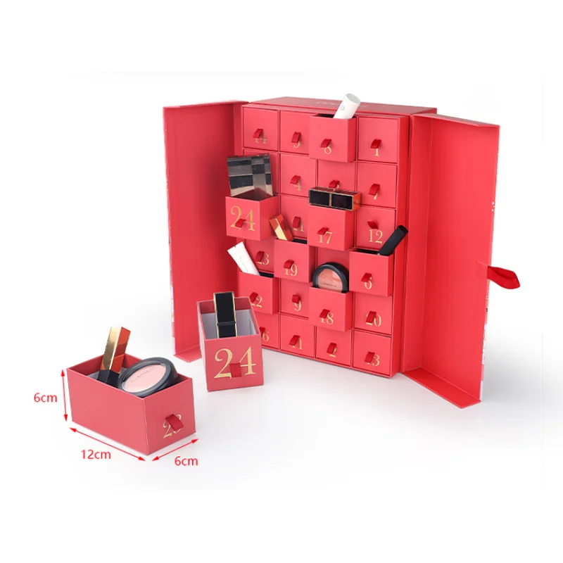 custom.Personalise Empty Large Advent Calendar Box 30 Days Makeup Advent Calendar Box