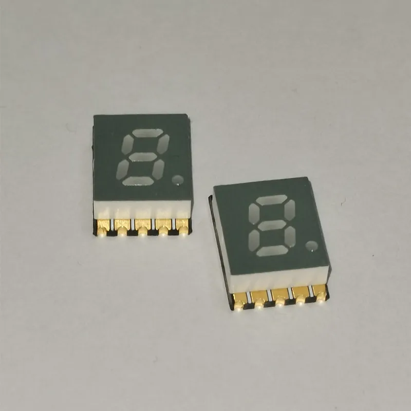 10Pcs 0.2Inch 1Bit Bright Red Light Digital Module KYX-2101AR/BR 7*10*3MM LED Patch Common Anode Cathode Light Digital Tube