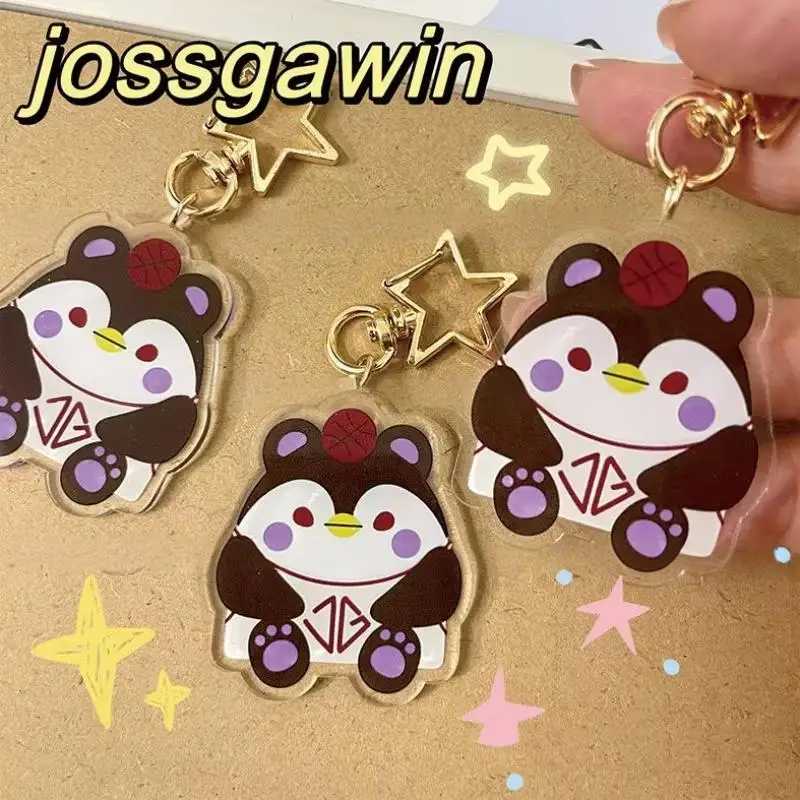 Llavero tailandés CP Emibonnie Jossgawin Juniormark, llavero con colgante acrílico Kawaii Unisex, llavero, bolso, accesorios de regalo