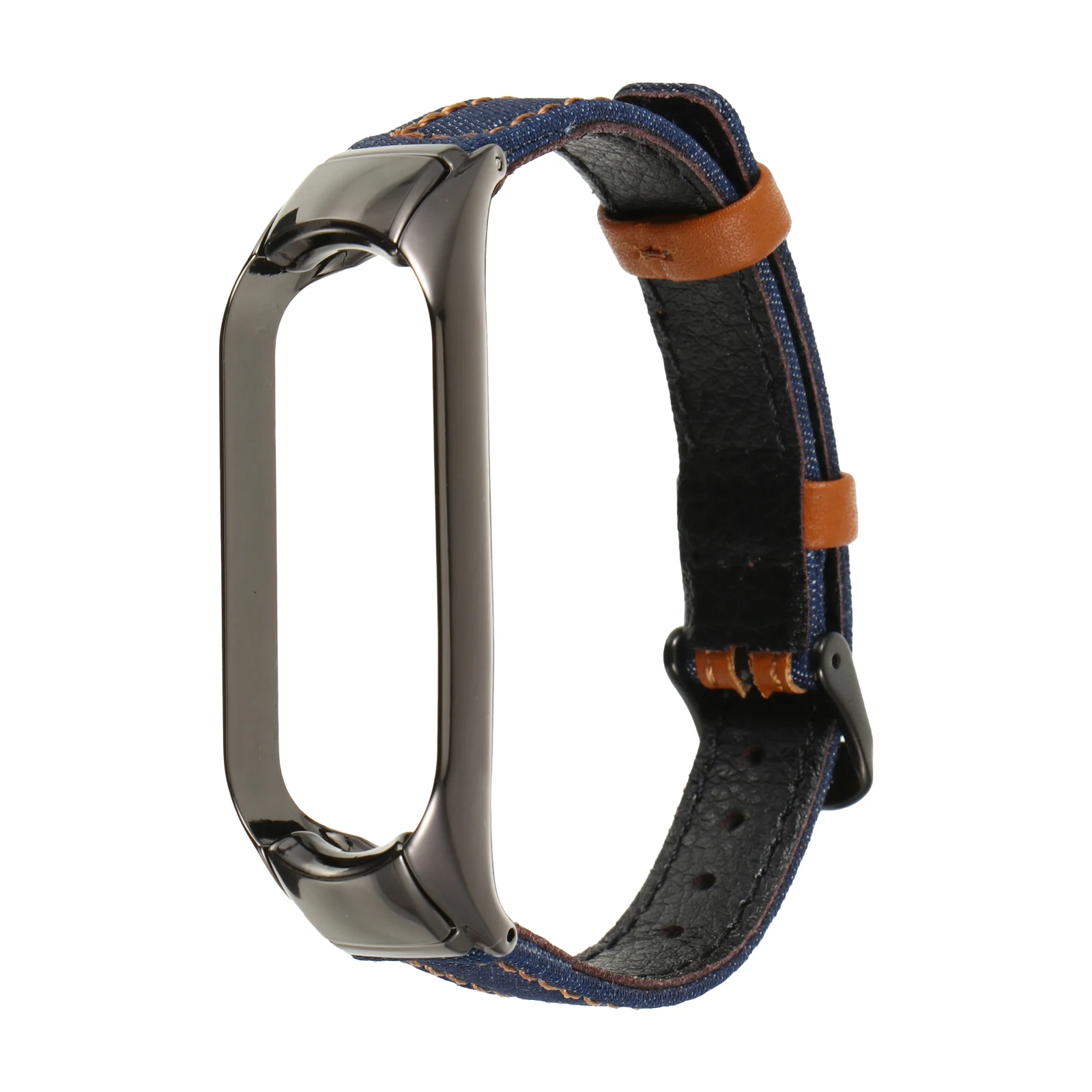 

Chic Watch Strap Breathable PU Material Elegant Wristband Replacement Compatible With Xiaomi 5