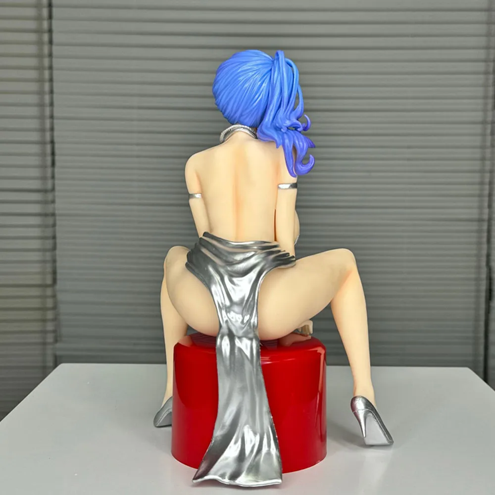 Sitting USS St. Louis 20cm Sexy Dress Figures Anime Beauty Girl Model Doll Ornaments Game Azur Lane Statue Periphery Toys Gifts