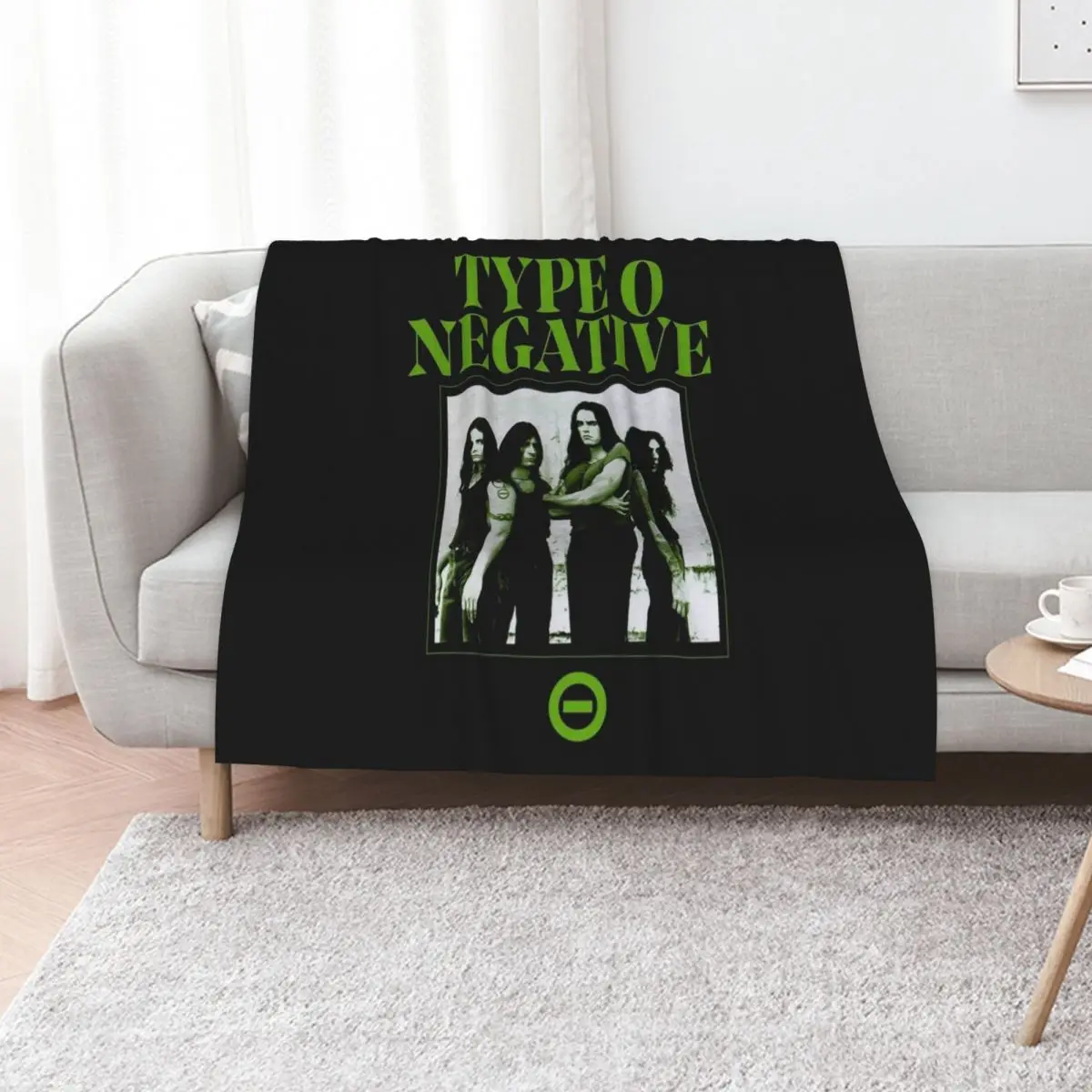 Type o negative Throw Blanket Bed Fashionable Sofa christmas decoration Softest funny gift Beautifuls Blankets