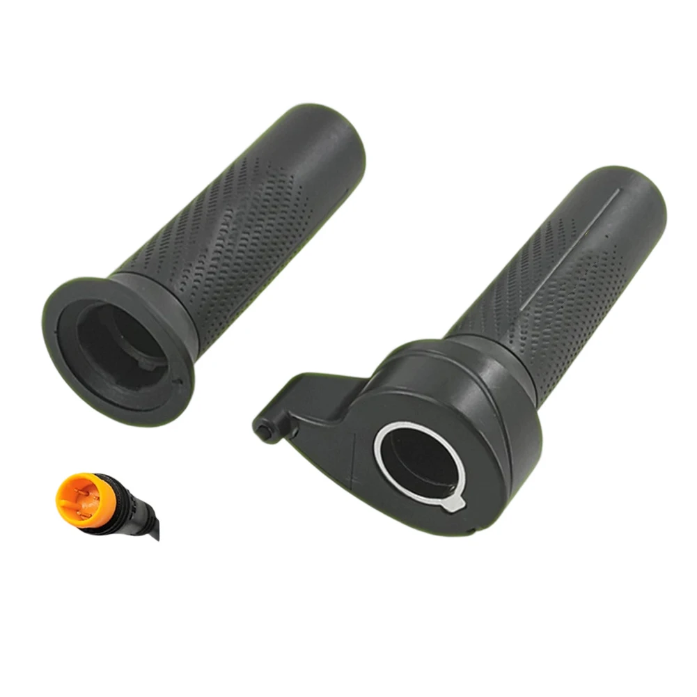 

3-контактная ручка дроссельной заслонки для электрического велосипеда, женский и мужской интерфейс, водонепроницаемый для управления скоростью руля двигателя серии Bafang