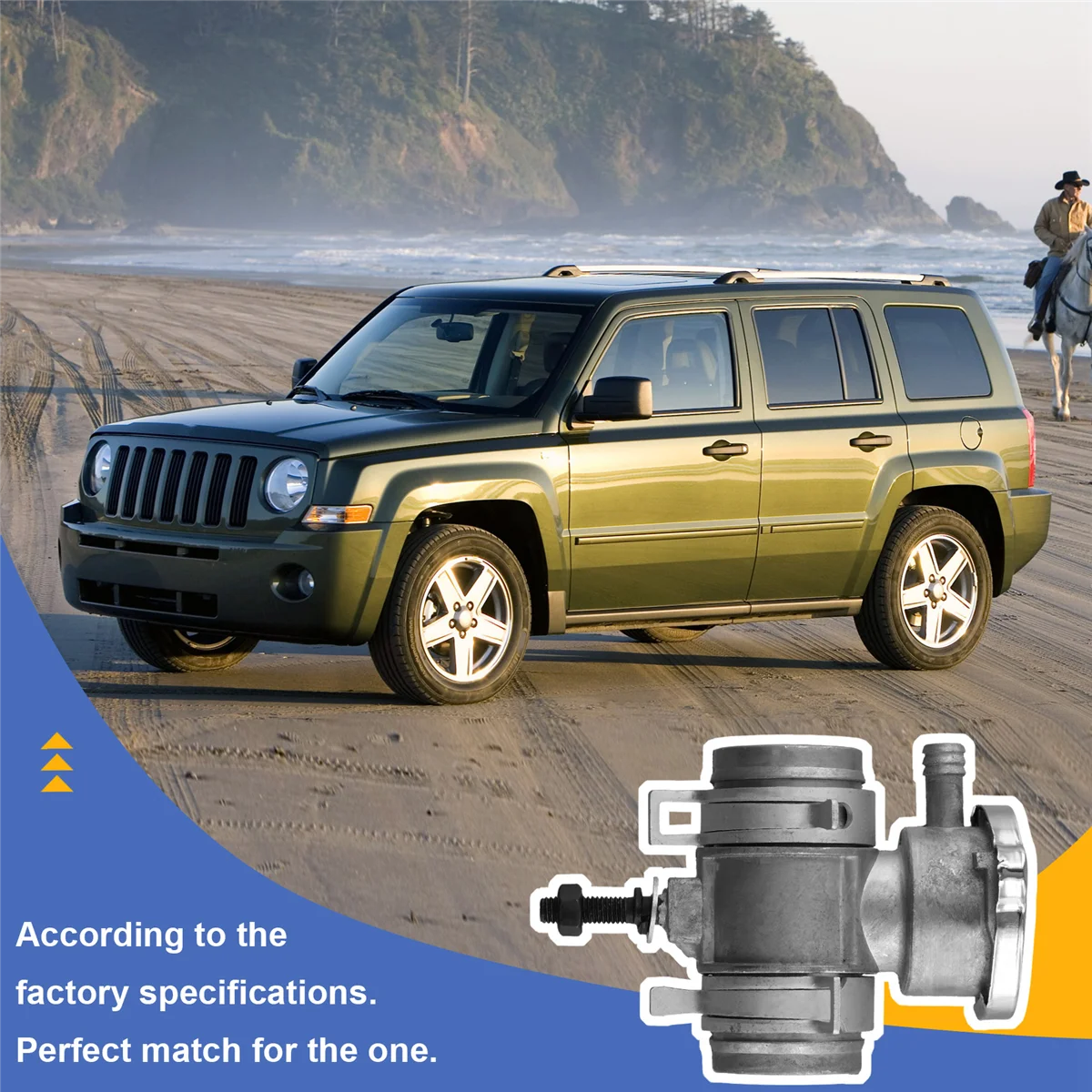 5058482 AD для Jeep Patriot Compass Dodge Caliber, верхнее соединение шланга охлаждающей жидкости радиатора, обновление трехходового клапана