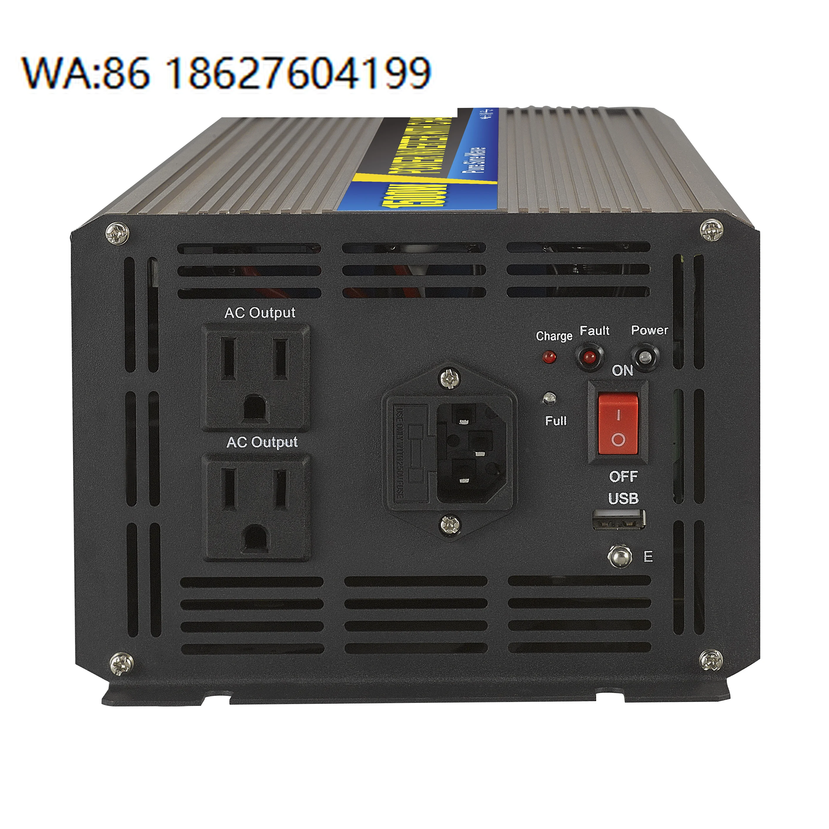 

6.2KW Dual MPPT Hybrid Grid Solar Inverter IP65 Super Capacity OEM Commercial PV Power Equipment