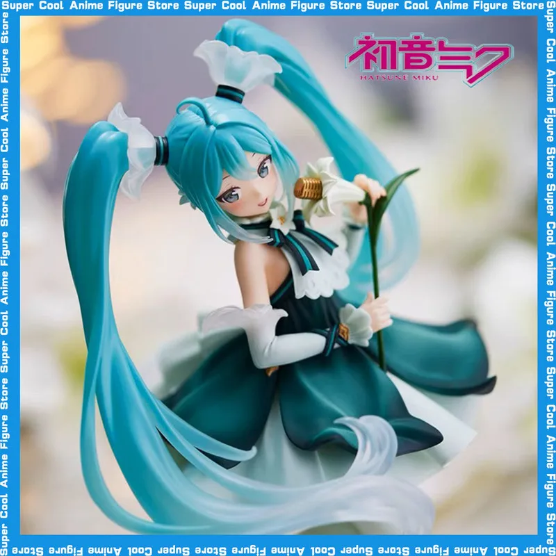 

Original Taito Hatsune Miku Figure 39 Anniversary Day Lottery Anime Figure Collectible Vocaloid Action Model Toys