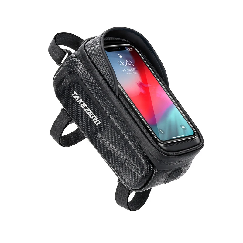 AliExpress Bicycle Bag Front Tube Touch Screen Frame Waterproof Phone Case Cycling Mountain Bike Accessories