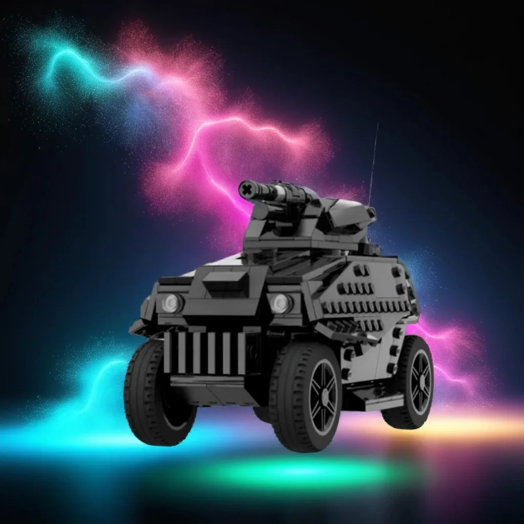 

368PCS MOC Hero Movie Hydra Mini Tank Model Custom BricksDIY Creative Ideas Assembly Display Gift Collectible Decoration Home