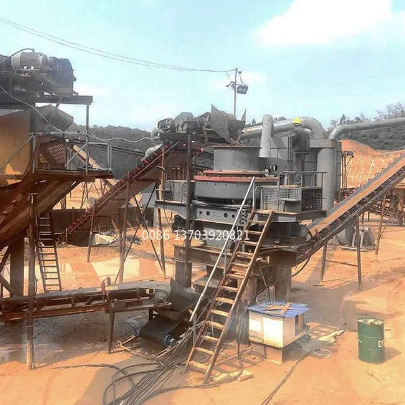 High Efficiency Vertical Shaft Impact Crusher Quarry Sand Making Machine Hot Sale Sand Crusher Machine