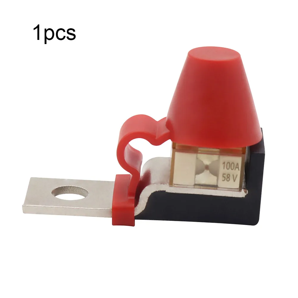 Battery Fuse Holder for Automotive and Marine Effective Circuit Protection 60A 300A Current Range Insulating Cap