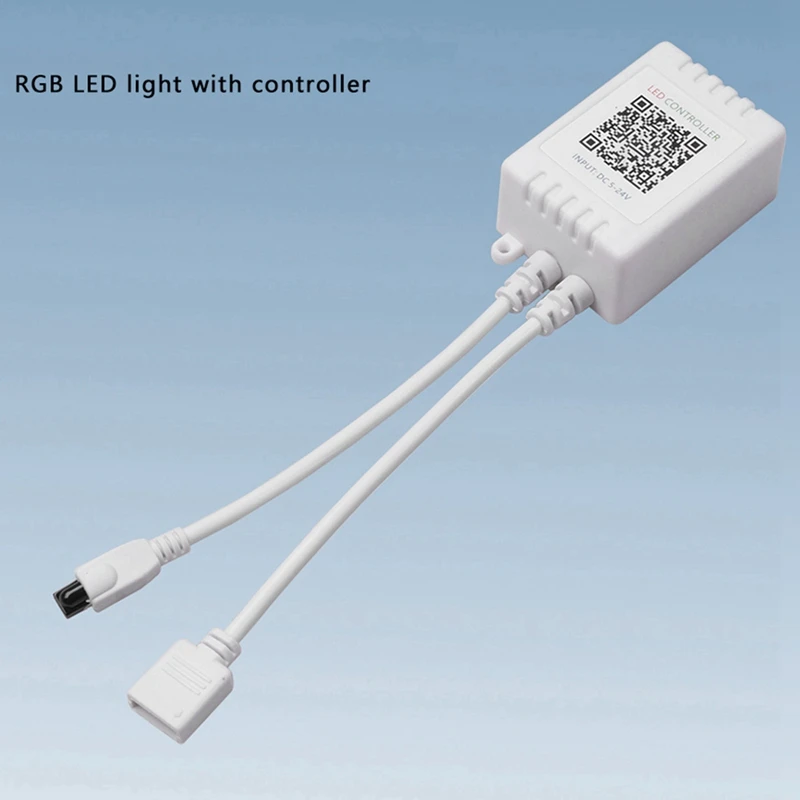 Mini LED Bluetooth+Infrared RGB Strip Light Controller Wireless Smart Phone Control DC 4.5-26V 144W For RGB Strip