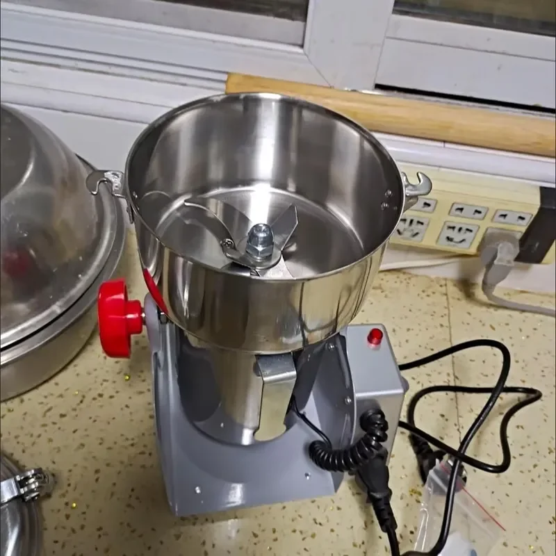2026 Latest High Power Electric Coffee Grinder for Home Use Multifunctional Kitchen Grinder Machine for Cereal Nuts Beans