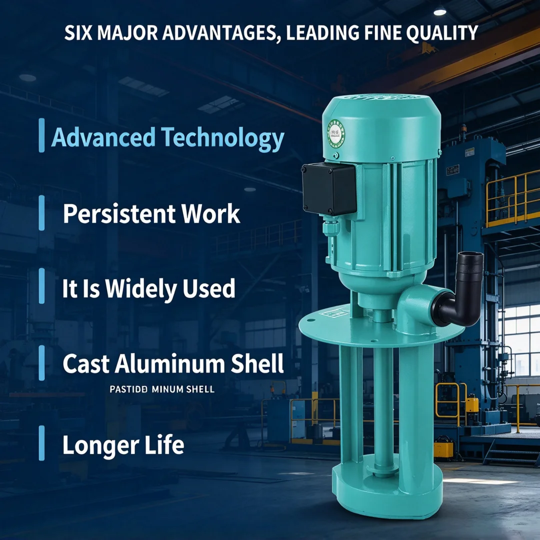 Three‑Phase Machine Cooling Water Pump Oil Pump DB40/120/AB90 250W 380V for Wire‑Cutting Milling Lathe