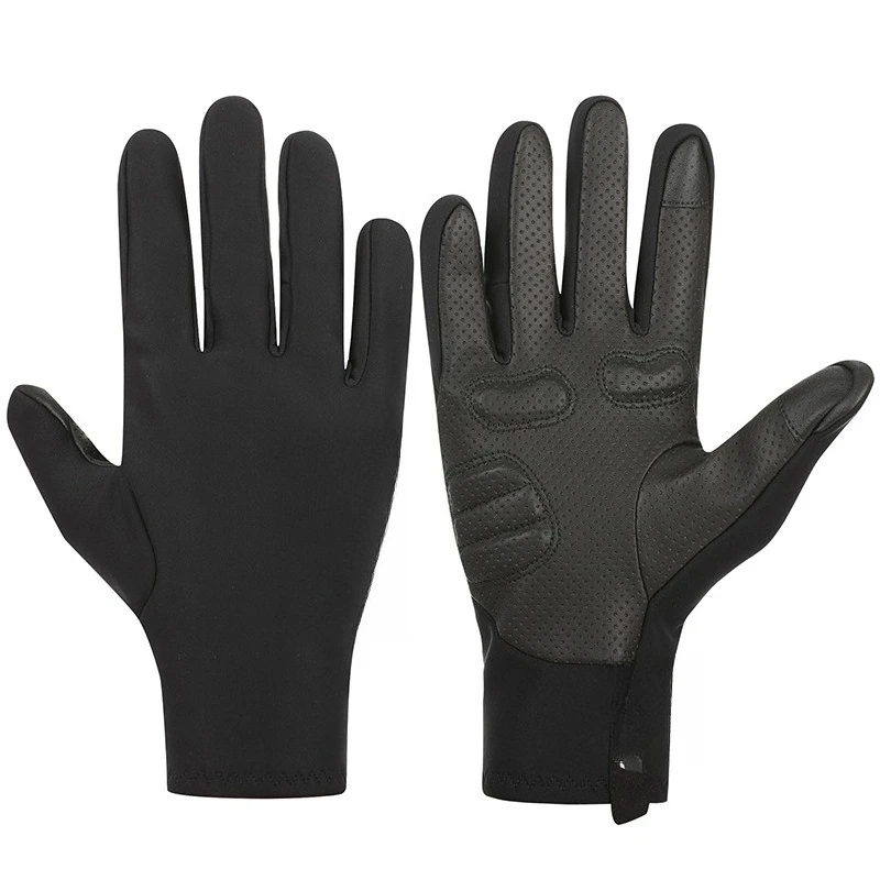 

Autumn and winter fleece riding gloves shock-absorbing windproof outdoor sports warm gloves