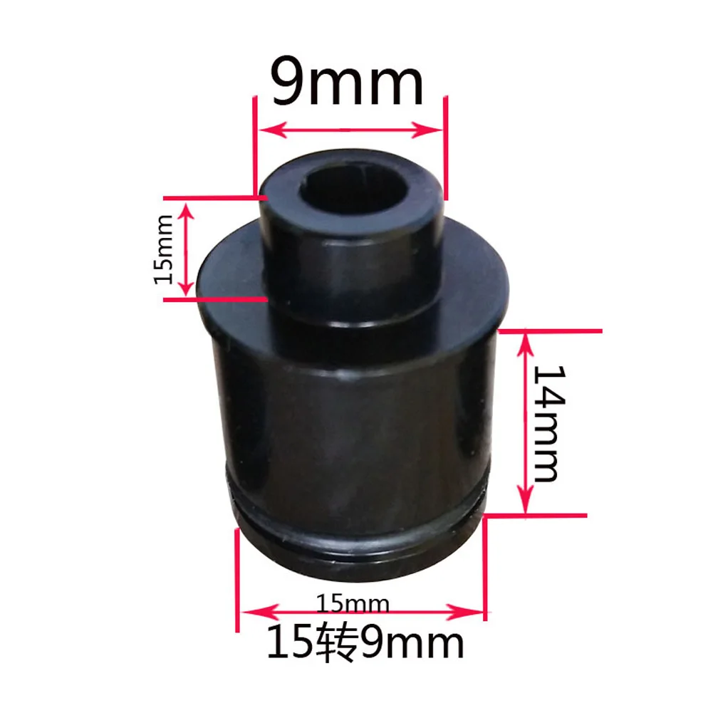 12mm/15mm To 9mm Thru-Axle Quick Release/QR Hub Adapter Bike MTB Hub Side Cover Converter Convert Into Quick-release Hub