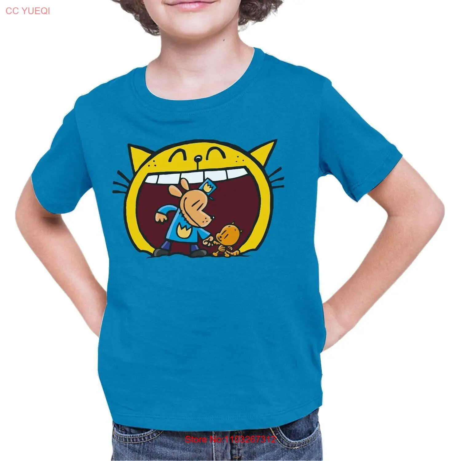 Футболка с собакой, полицейской, футболка с рисунком «Мир», «День книги», котенок, кошка, ловля, чтение, подарок