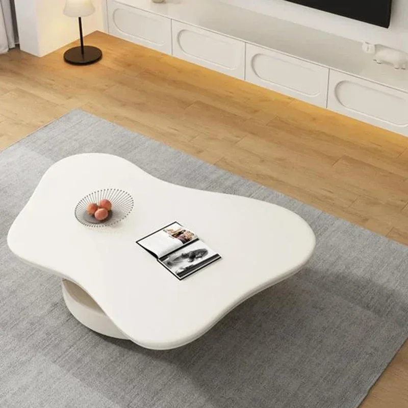 طاولة قهوة عصرية مدمجة، عرض بسيط فاخر، طاولات قهوة أنيقة وحديثة، أوروبية، أثاث عصري فريد من نوعه #3