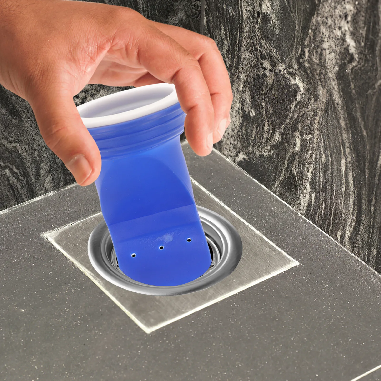 

1Pcs Floor Drain Seal Core Silicone Odor-Proof Leak Core Bathroom Kitchen Backflow Preventer Drain Strainer Cover High Quality