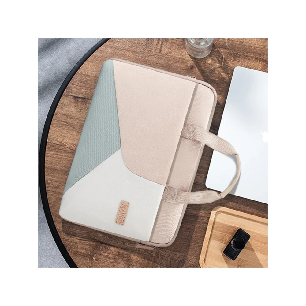 Xnyocn حقيبة كمبيوتر محمول 15.6 بوصة حقيبة متينة مقبض حقيبة الكمبيوتر المحمول واقية ل HP Dell Macbook Ultrabook #3