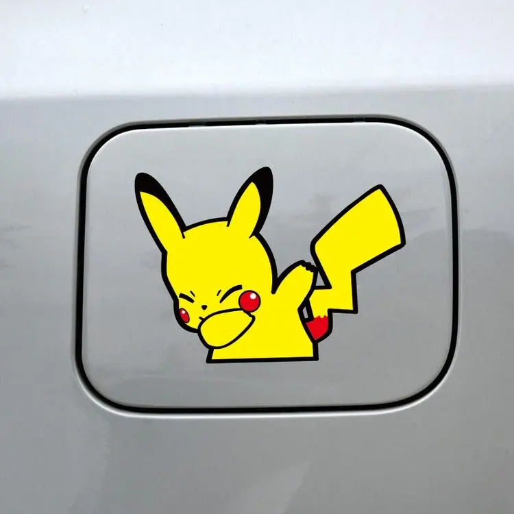 Pokemon decorative waterproof sticker lovely character decal suitable for automobile electric bike scratch hiding ornament - view 6