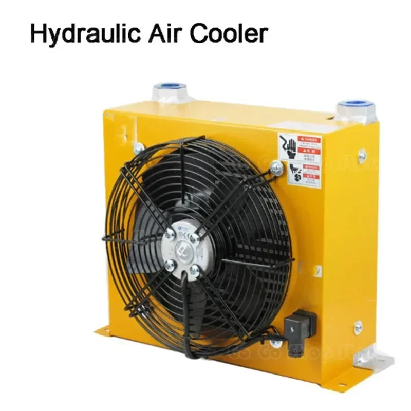 

100L/min Hydraulic Air Cooler AH1012 Hardware Tools Fan Air Cooling Oil Cooling Machine 220v 24v 12v 380v Fuel tank cooling