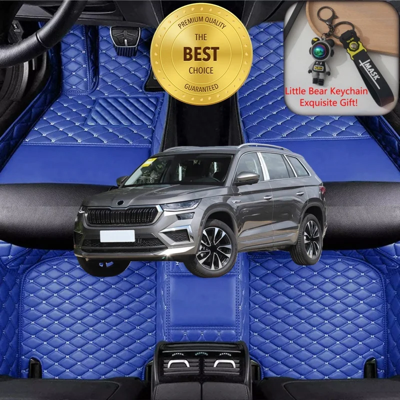 

Customized Fit for Skoda Kodiaq 2016-2026 Car Floor Mats Car Accessories Tailored Luxury Auto Carpet Mats Left/Right-hand Drive