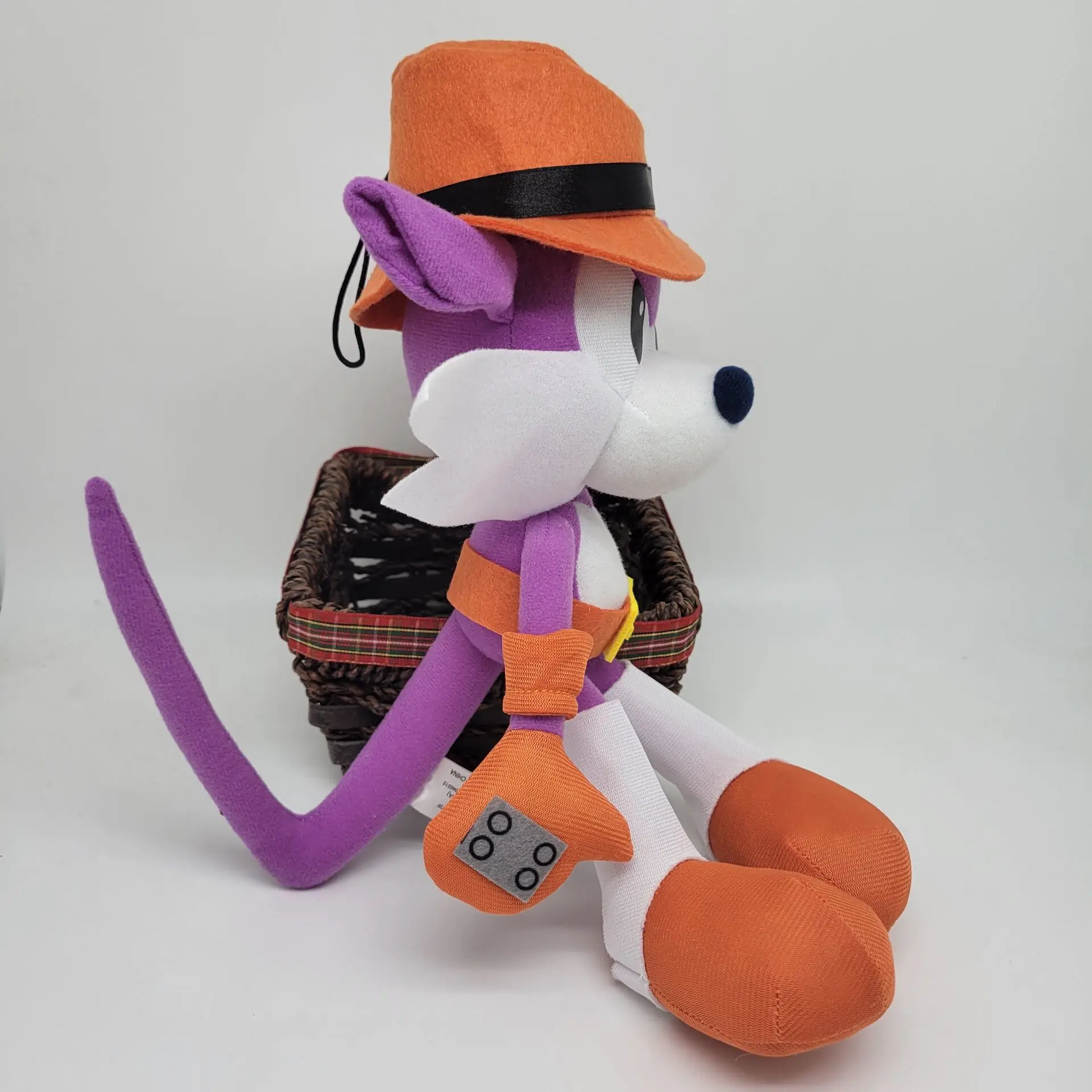 GE Animation The Hedgehog Fang The Sniper 10" Plush Doll Toy view 4