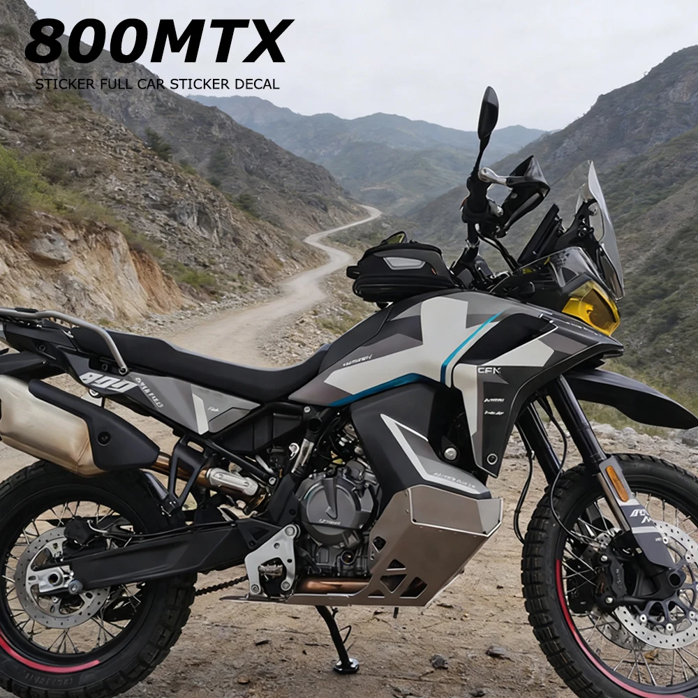 For Cfmoto 800Mt-X Mtx800 Decorative Sticker Complete Set of Decal Protection 800Mtx Sticker Full Car Sticker Decal