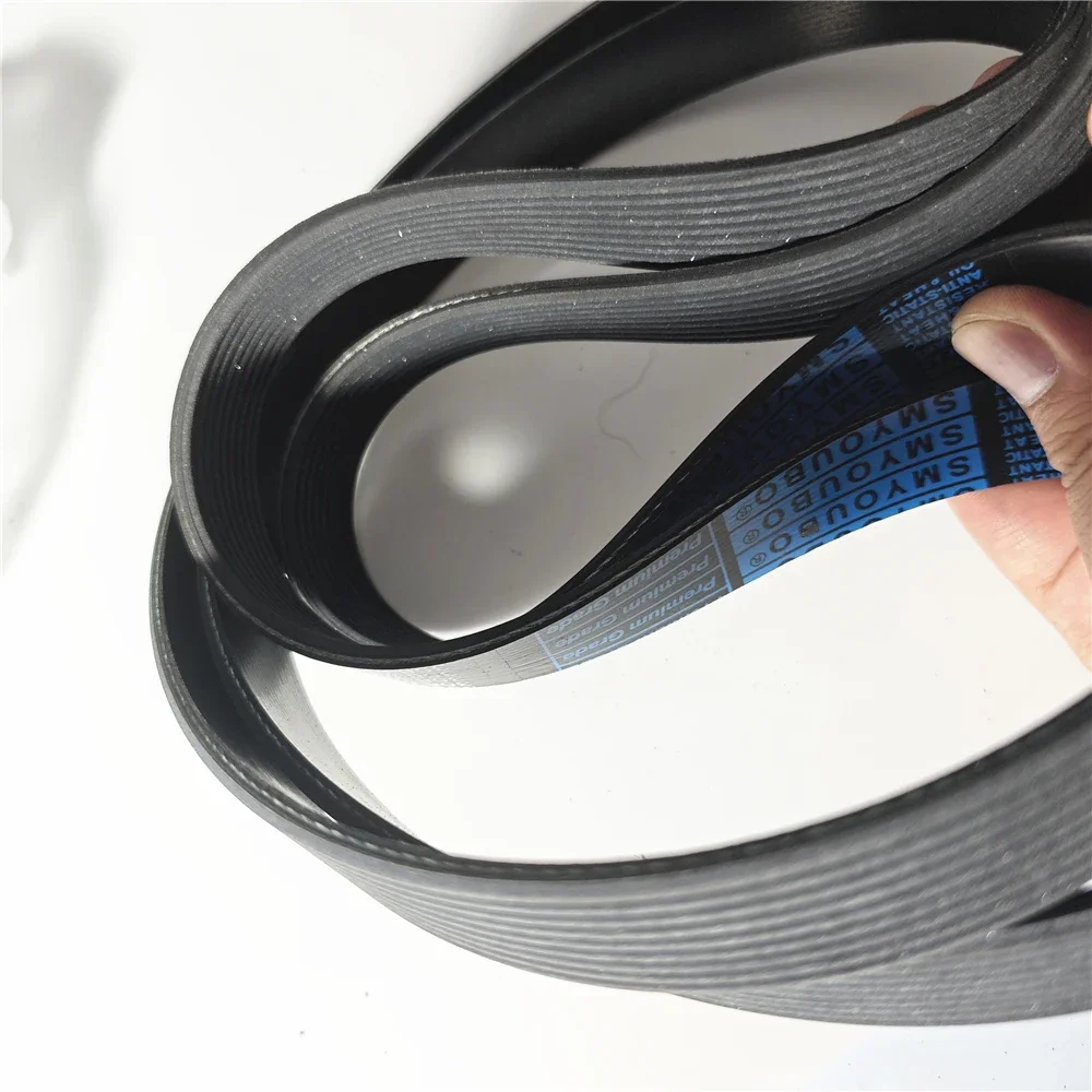 5pcs 5PJ670 Rubber Ribbed Belts PJ670 5ribs Treadmill Motor Belt For Tihs